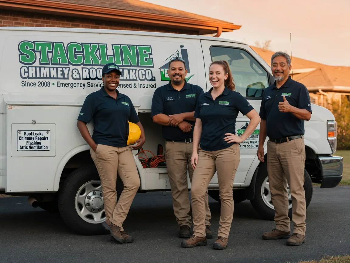 Chimney flashing repair company in Otis, OR